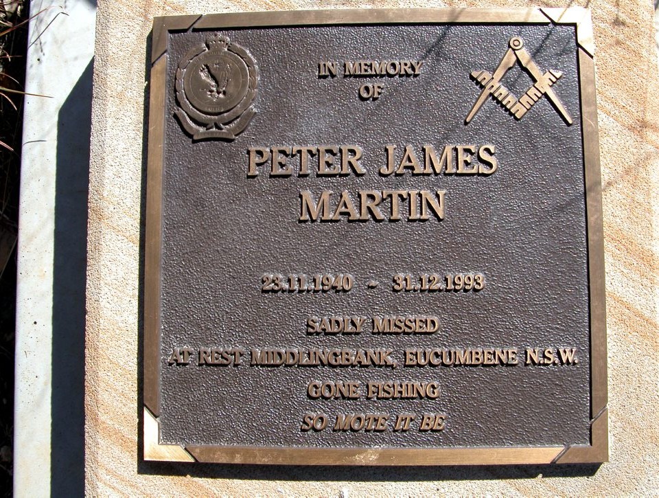 Peter James MARTIN - NSWPF - Died 311293