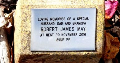 Robert James MAY 01 - NSWPF 10495 - Died 20 Nov 2016