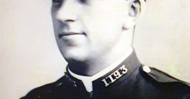 John Joseph AGNEW. Uniform # 1193