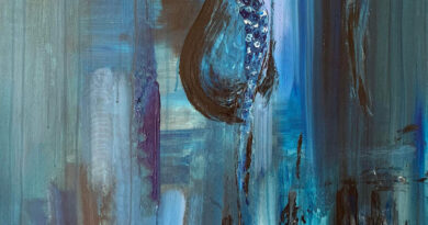 Feeling Blue - an original painting by Nicole BRIDGE - Feb 2022