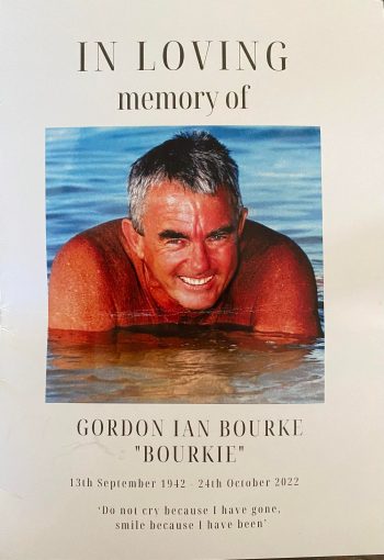Gordon Ian BOURKE 02 - NSWPF - Died 24 Oct 2022