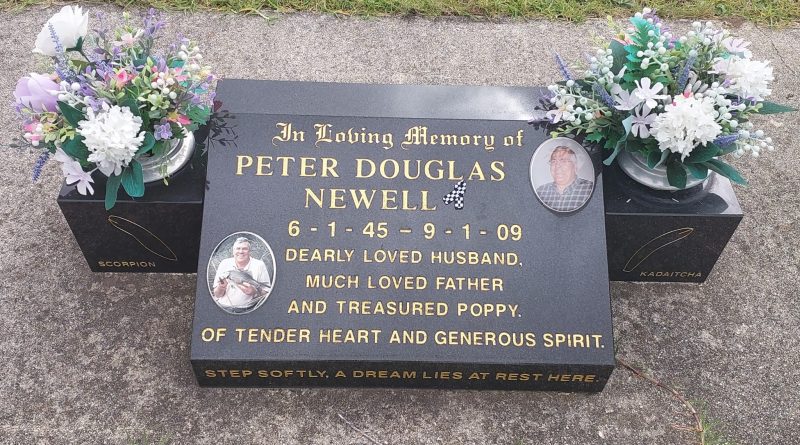 Peter Douglas NEWELL 01 - NSWPF 15338 - Died 9 Jan 2009