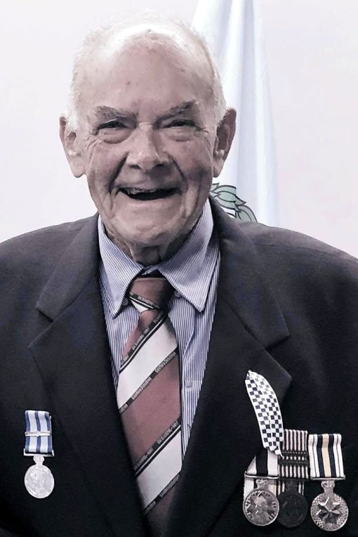 Roger SMITH at a Remembrance Day in Deniliquin, NSW