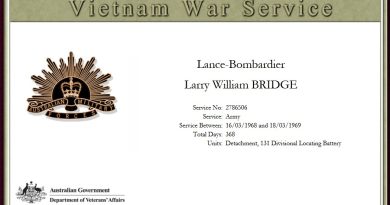 Larry William BRIDGE 01 - NSWPF 18169 - Died 9 Sept 2025