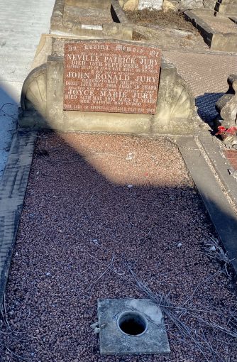 Neville Patrick JURY 02 - NSWPF 5005 - Died 15 Sept 1957