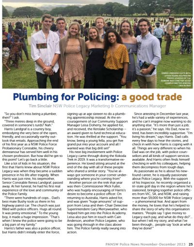 Harris John LANDGRAF 05 - NSWPF 57632 - Died 28 Jan 2026