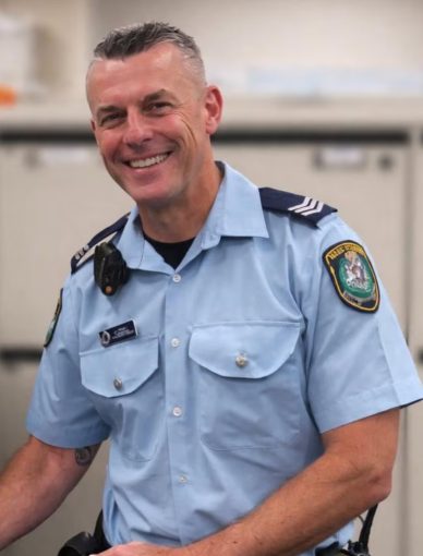 Sergeant Anthony Baillie died in is Central Coast home. There are no suspicious circumstances. Picture: Supplied