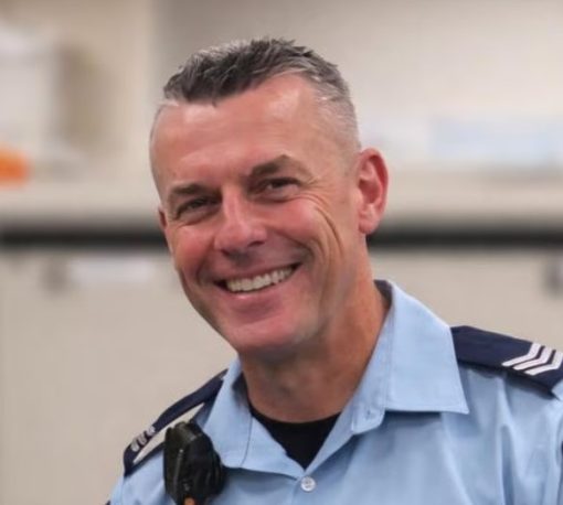 Sergeant Anthony Baillie died in is Central Coast home. There are no suspicious circumstances. Picture: Supplied