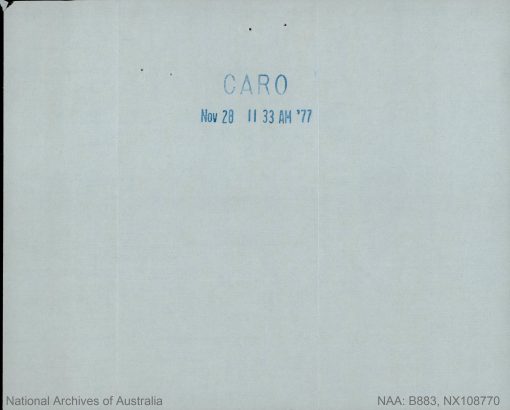 George Washington SLOAN   <br /> AKA George SLOAN   <br /> Nickname:  ?  <br /> Late of   ?  <br /> Relations in 'the job'   ?   <br /> "possible" relation in 'the job':    ?   <br /> NSW Police Training College - Penrith   Class #    ?  ?  ?   <br /> New South Wales Police Force     <br /> Regd. #  6281       <br /> Rank:  Commenced Training at Penrith Police Academy on Monday 18 October 1948  ( aged  28  years,  1  months,  26  days )    <br /> Probationary Constable - appointed   ? ? ?  ( aged   ?  years,   ?  months,   ?  days )    <br /> Constable - appointed   ? ? ?   <br /> Constable 1st Class - appointed   ? ? ?         <br /> Detective - appointed   ? ? ?       <br /> Senior Constable - appointed   ? ? ?       <br /> Leading Senior Constable - appointed   ? ? ? ( N/A )      <br /> Sergeant 3rd Class - appointed 26 October 1966   <br /> Sergeant 2nd Class - appointed  31 January 1974   <br /> Sergeant 1st Class - appointed   ? ? ?     <br /> Appears in the 1975 'Stud Book' but not the 1977 issue. <br /> Final Rank: =  Sergeant 2nd Class   <br /> Stations:   ?, Missing Person Bureau ( O.I.C. )( c1972 )     <br /> Service ( From Training Date ) period: From 18 October 1948     to     29 October 1975  =    27  years,    0  months,    11  days Service     <br /> World War II<br /> Regiment:                                    Australian Army<br /> Enlisted:                                      19 June 1942<br /> Service #                                      NX108770  -    /      ( N265023 )( Enlisted 28 May 1941 )( was Single &amp; living at 9 Wilson St, Wollongong, NSW )<br /> Rank:                                            Sergeant