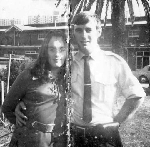 ? & Malcolm at the Redfern Police Academy - 1971