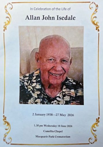 Allan John ISEDALE