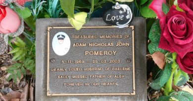 Adam Nicholas John POMEROY 01 - NSWPF - Died 25 March 2003
